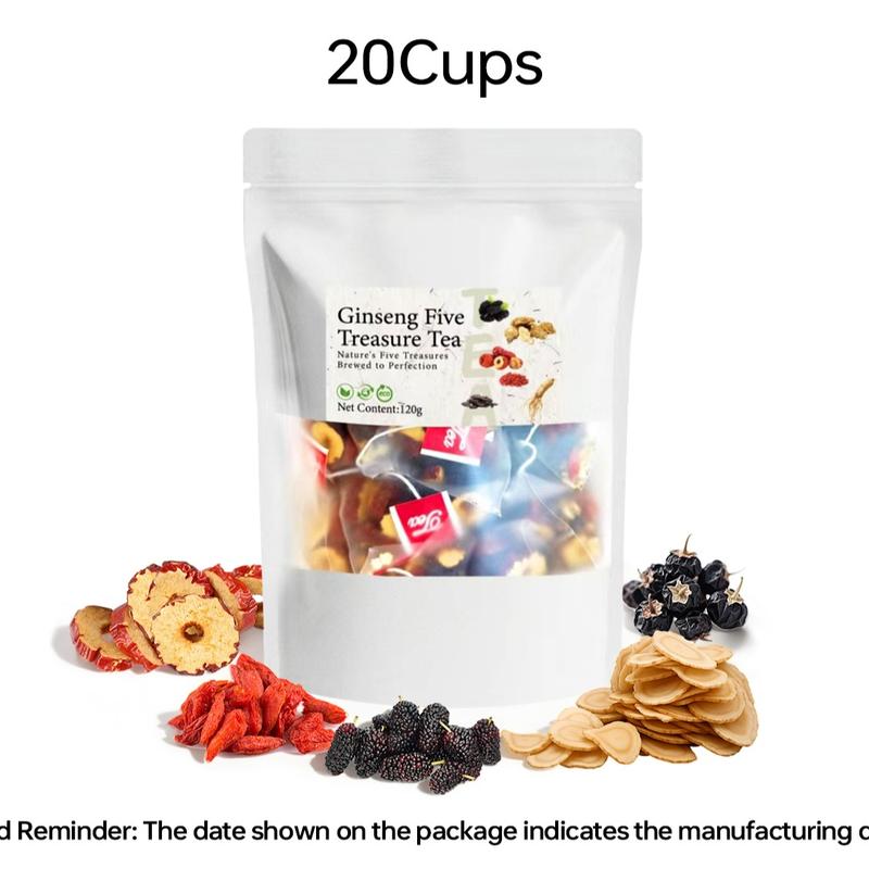 Ginseng Five Treasure Tea